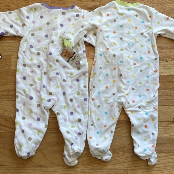 Set of 2 Quick Change Sleep & Play Onsies - 9M - Picture 6 of 6